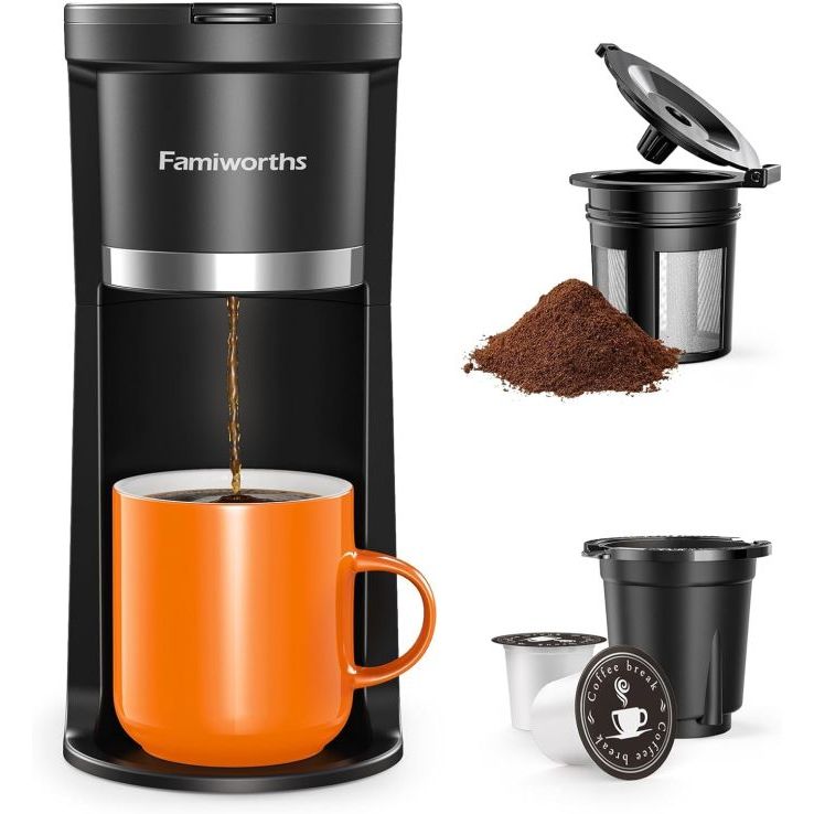 famiworths mini single serve coffee-maker